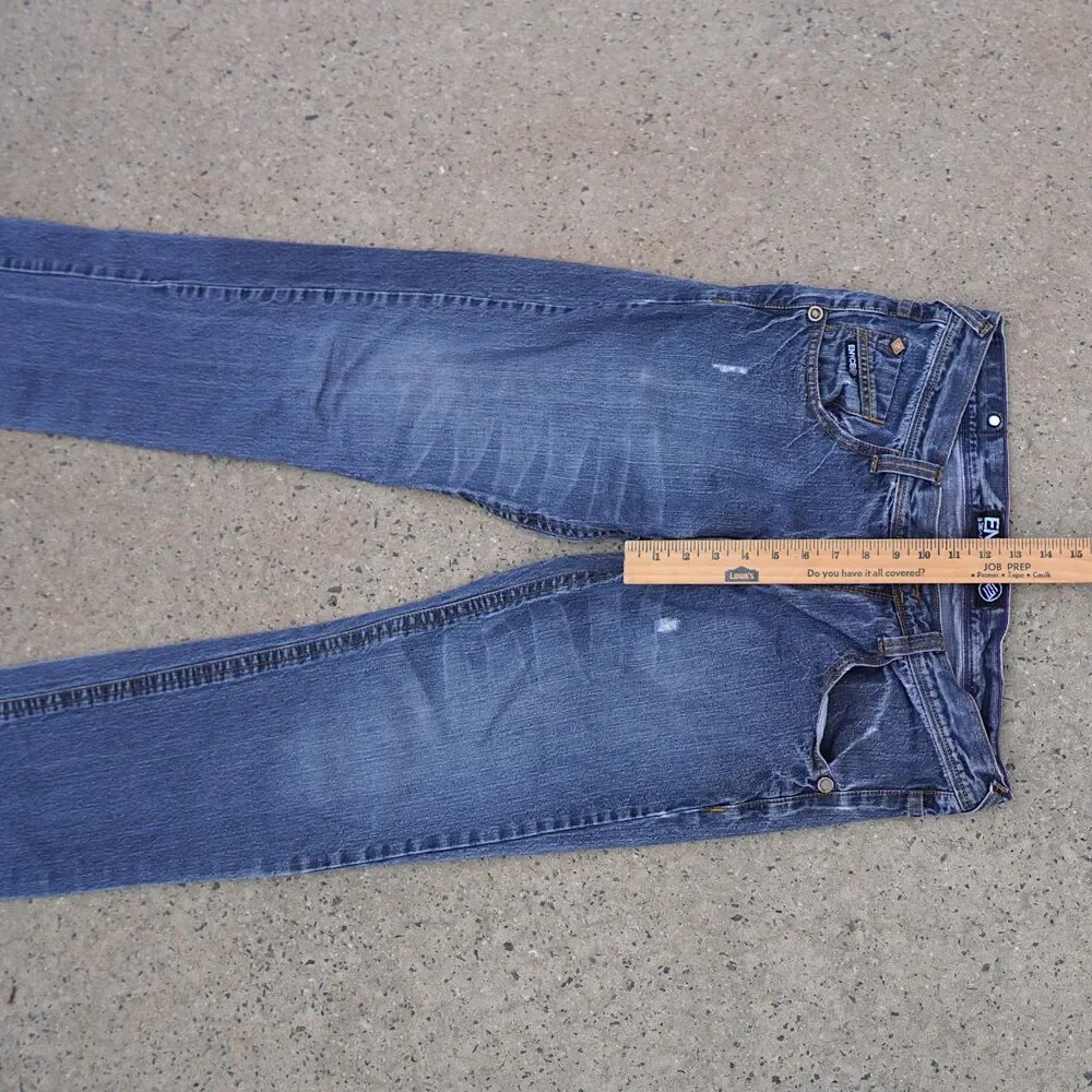 Vintage Y2K Enyce Jeans Size 34 Low Rise Relaxed Fit 100% Cotton Denim Hip Hop